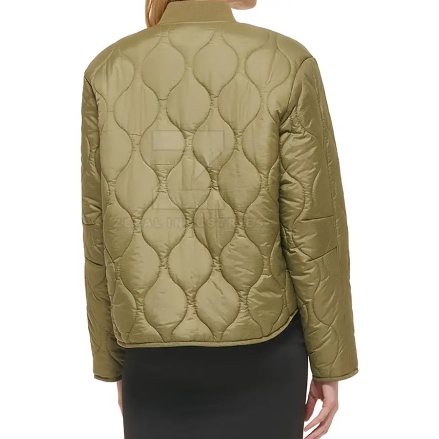 Private Label Women Puffer Jackets Breathable Windproof Eco-Friendly High Quality Customized Colors Logo Factory Direct Sale Low — Zefal Industries product photograph 2 of 2