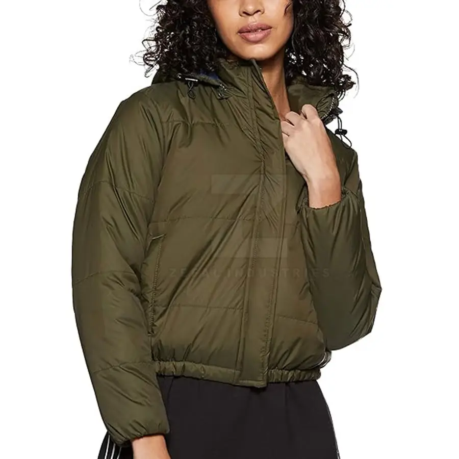 Women Puffer Jackets Plus Size Breathable High Quality Winter Top Sale — Zefal Industries product photograph 1 of 2