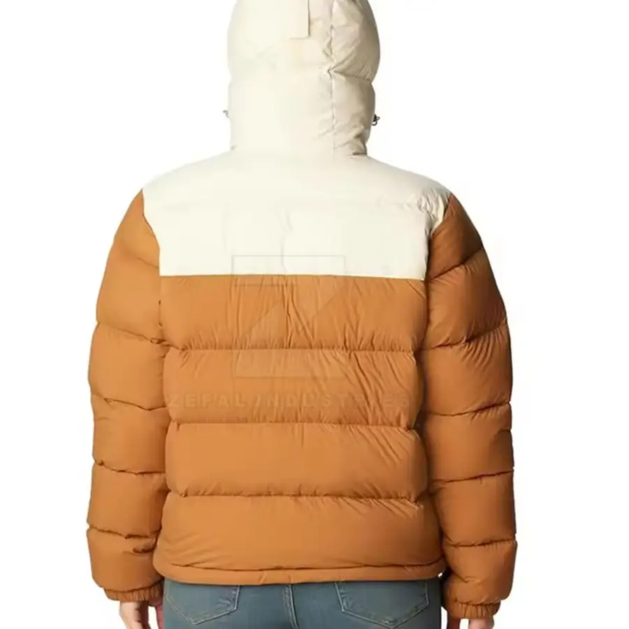 Top Selling Winter Women Puffer Jackets Front Logo Eco-Friendly & Breathable Windproof Nylon/Polyester Customizable — Zefal Industries product photograph 2 of 2