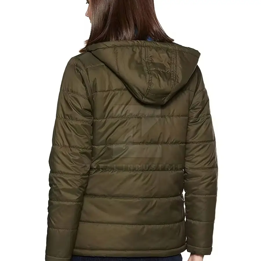 Professional Manufacture Women Breathable Eco-Friendly Polyester/Nylon Winter Puffer Jackets Custom Design Windproof High — Zefal Industries product photograph 2 of 2