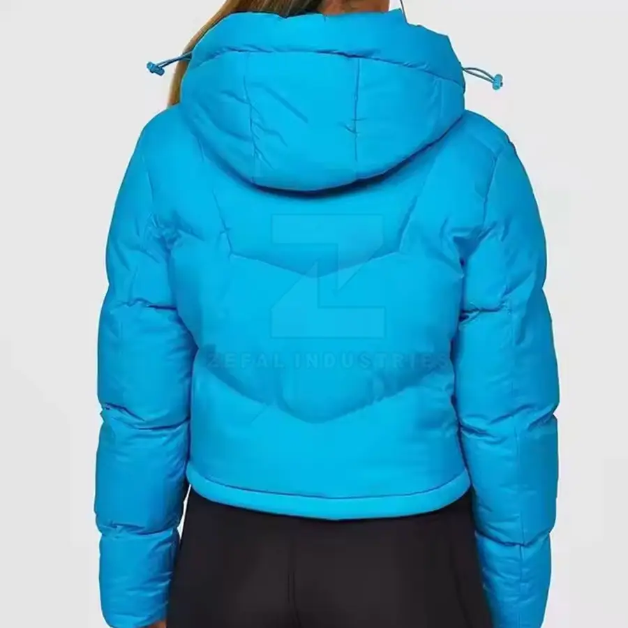 Water Resistant Breathable Eco-Friendly Windproof Winter Warm Women's Oversized Puffer Jacket Outdoor Coat Polyester/Nylon — Zefal Industries product photograph 2 of 2