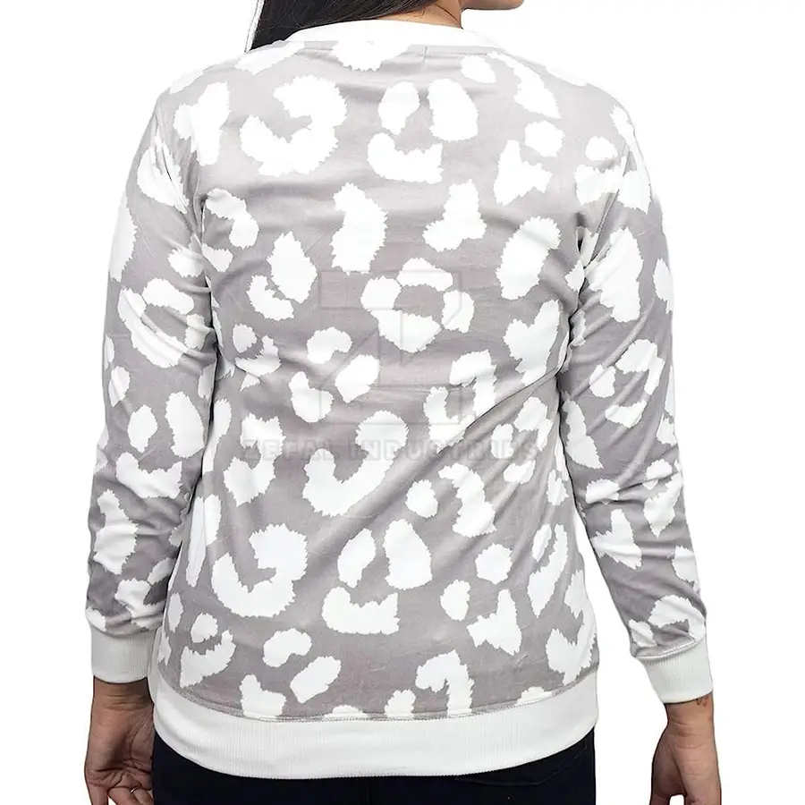 Factory Direct Sale Winter Casual Breathable 100% Cotton Women Sweatshirt Front Logo High Quality OEM/ODM — Zefal Industries product photograph 2 of 2