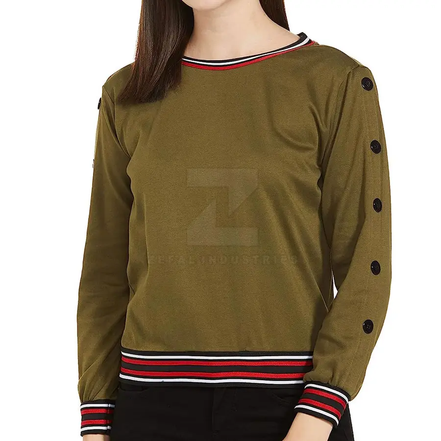 New Style Plus Size Winter Women's Sweatshirt 100% Cotton Customizable Color & Front Logo Breathable — Zefal Industries product photograph 1 of 2