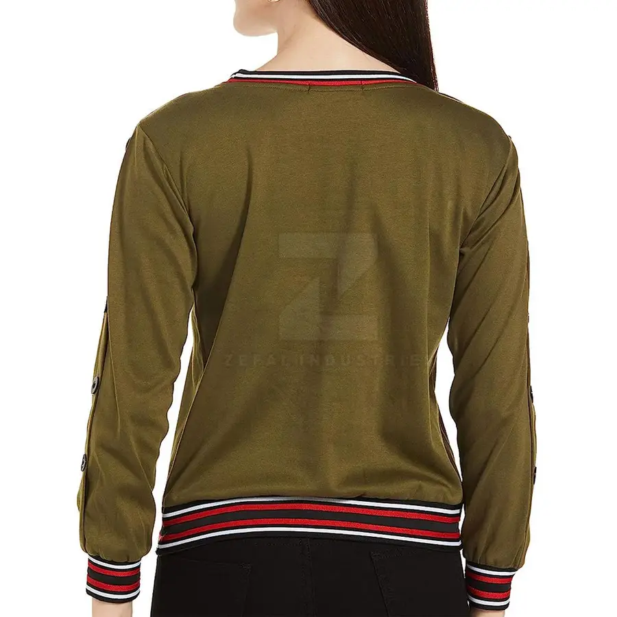 New Style Plus Size Winter Women's Sweatshirt 100% Cotton Customizable Color & Front Logo Breathable — Zefal Industries product photograph 2 of 2