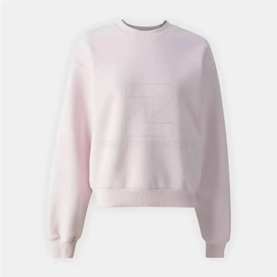 Regular Women Winter Sweatshirt Front Logo High Quality 100% Cotton Fabric Breathable Casual Fashion Wear — Zefal Industries product photograph 1 of 2