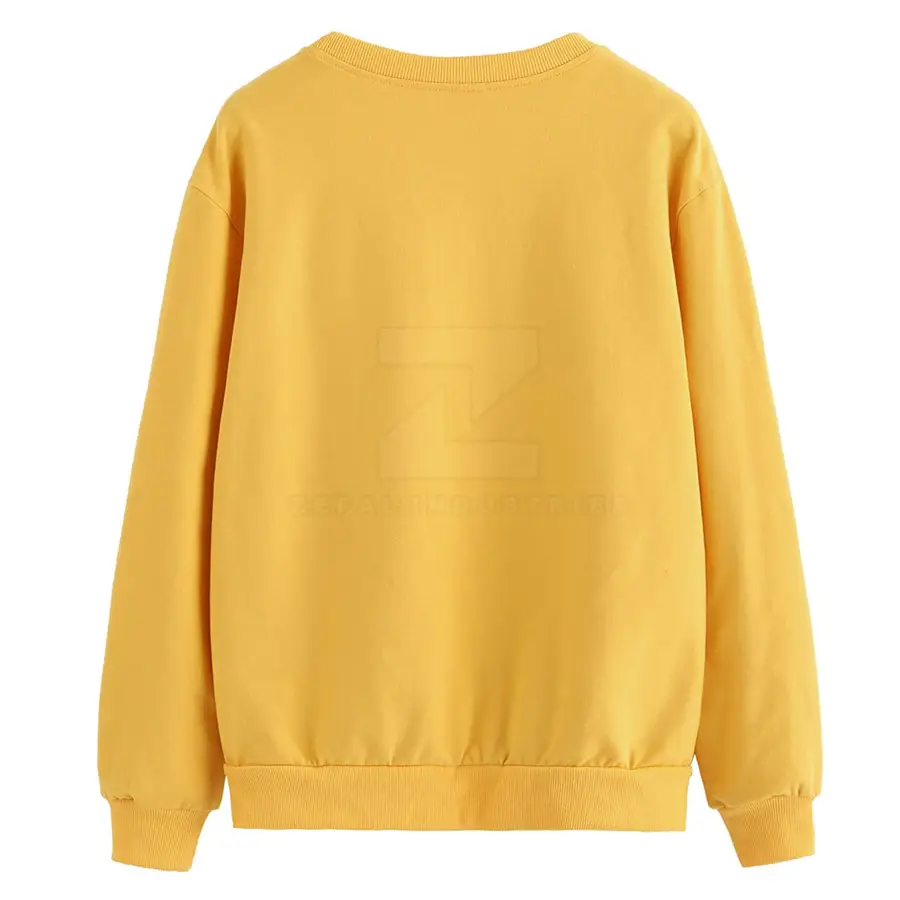 Women Winter Casual Sweatshirts 2025 Trending Street Wear Long Sleeve Breathable Front Logo 100% Cotton High Quality for Online — Zefal Industries product photograph 2 of 2
