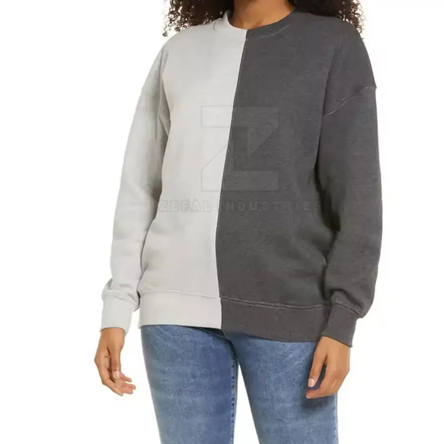 Factory Direct Women Winter Casual 100% Cotton Breathable Sweatshirt Front Customized High Quality OEM Service — Zefal Industries product photograph 2 of 2