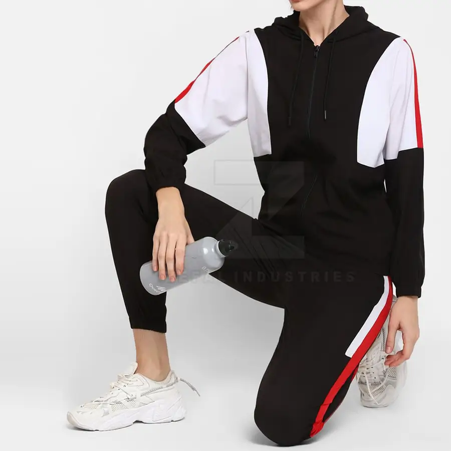 Customized Best Selling Winter Plus Size Hooded Women Tracksuits 100% Cotton Breathable Pakistan Made — Zefal Industries product photograph 1 of 2