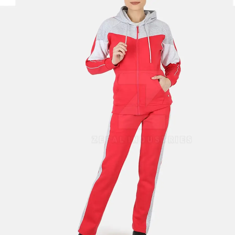 New Arrival Winter Plus Size Hooded Women Tracksuits Made in Pakistan 100% Cotton Best Selling Casual Hot Product — Zefal Industries product photograph 1 of 2