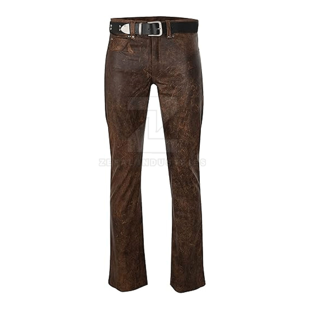 Biker Leather Pants — Zefal Industries product photograph 1 of 2