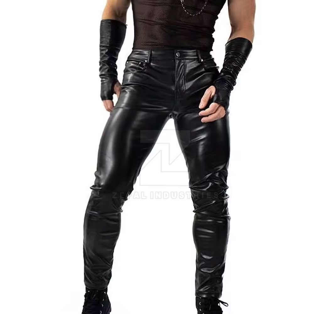 Men's Leather Pants — Zefal Industries product photograph 1 of 2