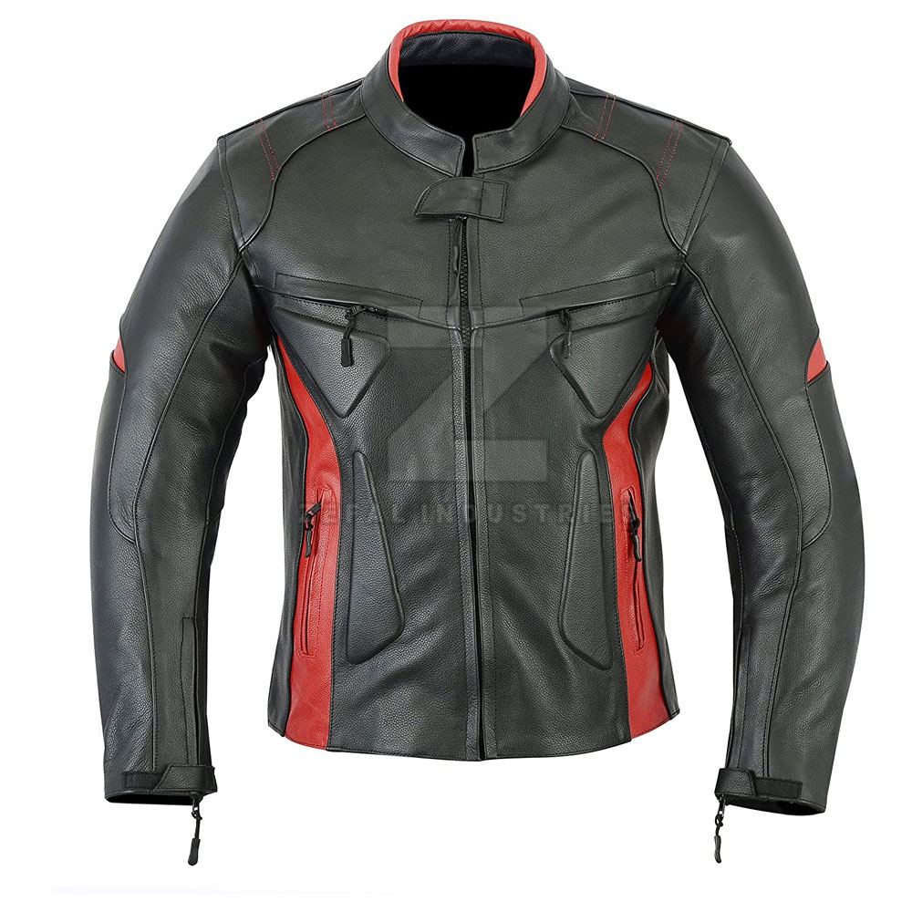 Leather Motorbike Jacket — Zefal Industries product photograph 1 of 2