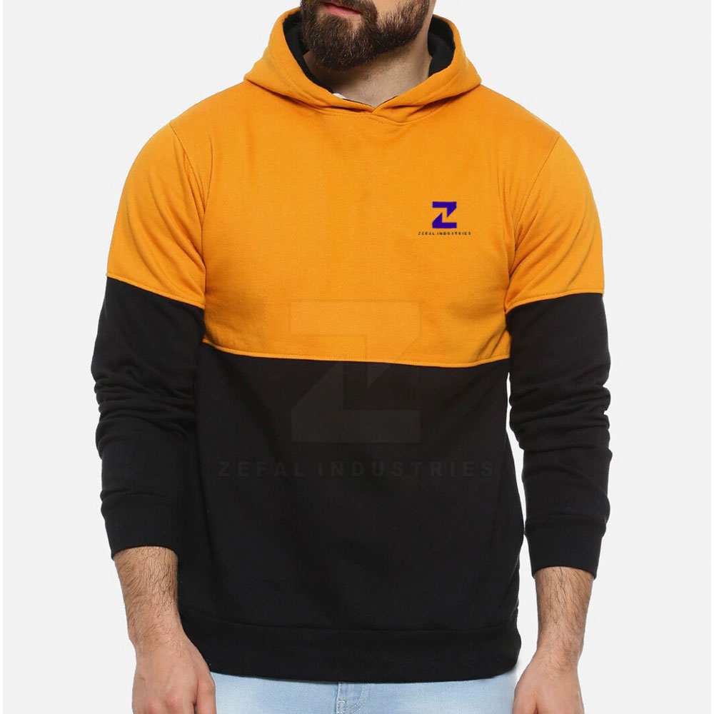 Zefal men's custom pullover hoodie