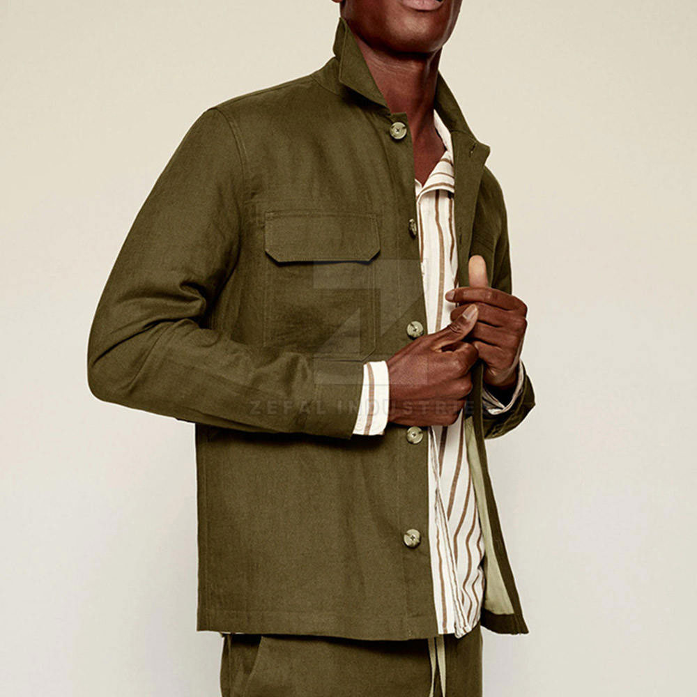 Oversized Safari Shirt — Zefal Industries product photograph 2 of 2